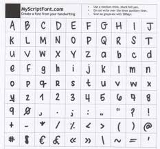 Open word and go to the font menu. How To Make Your Handwriting Into A Font Creative Market Blog