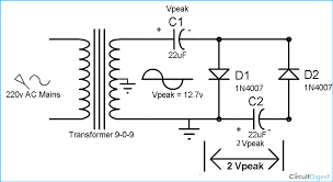 By using voltage multipliers, the voltage level is usually raised well into the hundreds or thousands of volts. Voltage Multiplier Circuits Voltage Doubler Voltage Tripler Voltage Quadruple Circuit Diagrams