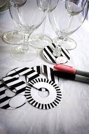 Diy Printable Paper Wine Charm Slipper