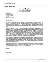 Cover letter for fashion internship examples. 30 Sample Cover Letter For Internship Cover Letter For Internship Employment Cover Letter Lettering