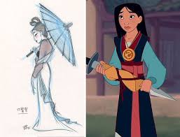 Here S How 25 Disney Characters Looked In Their Original Concept Art Bored Panda Wander is an optimistic, nomadic, interstellar feller whose sole purpose in life is to be happy and help others be happy. here s how 25 disney characters looked