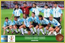 #selecciónmayor nuevo día de entrenamiento pensando en uruguay. Football History In Photos Of Teams World Cup 2002 Selecao Argentina Futebol Argentina