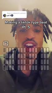 Creating TikTok Type Beats in the Studio with Speaker Background