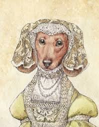 Vasilisa Koverzneva Fairytale Art Illustration Weiner Dog