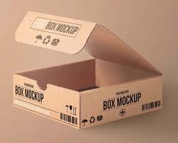 Free Cartoon Packaging Mockup Psd Packaging Template Design Box Mockup Packaging Mockup