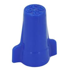 ideal 454 blue wing nut wire connectors 25 pack