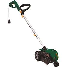 Keep the blade close to, but not touching, any concrete, curb or patio you're edging along. Scotts Part Ed70012s Scotts 7 5 In 11 Amp Electric Edger Trimmers Edgers Home Depot Pro