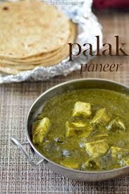 palak paneer recipe side dish for