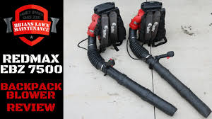 Check spelling or type a new query. Equipment Review Redmax Ebz7500 Backpack Blower Youtube