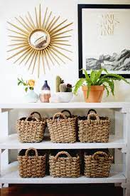 Or opt for a loveseat bench and place lidded baskets or bins beneath it for added storage. 15 Amazing Entryway Storage Hacks Ideas You Ll Love
