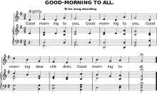 Print and download happy birthday to you sheet music. Happy Birthday To You Wikipedia