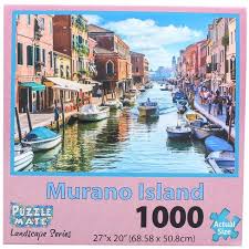Chuckle & roar only at. Puzzle Mate Murano Island 1000 Piece Jigsaw Puzzle Target