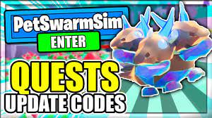 Find everything about the latest updates available for pet swarm simulator. All New Quests Update Codes Pet Swarm Simulator Roblox Youtube