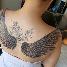 Crosses are extremely popular tattoos because of their deep and personal meanings, historical and cultural significance, and easily customizable design. Cross With Wings Back Of Neck Tattoo Cross With Wings And Banner Tattoo