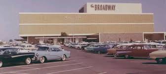 Rare color photo of the Whitwood Broadway in 1961