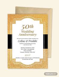 You Will Surely Love This Invitation Template For 50th Wedding Anni 50th Anniversary Invitations 50th Wedding Anniversary Invitations Wedding Anniversary Cards