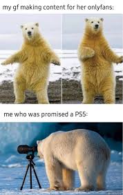 Explore tweets of onlyfansmemes @onlyfans_memes on twitter. My Gf Making Content For Her Onlyfans Meanwhile Me Who Was Promised A Ps5 Meme Memezila Com