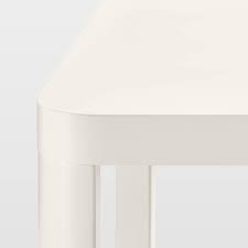 Oder wie wäre es mit einem beistelltisch für bücher und. Tingby Beistelltisch Mit Rollen Weiss 50x50 Cm Ikea Deutschland
