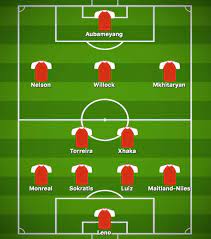 But ideals have eluded arsenal for most of the season, so it's an out of position cedric instead. Arsenal Formation Vs Newcastle