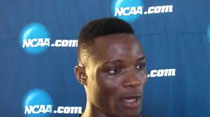 Omar McLeod 1st Men's 110m Hurdles Semifinal 13.08w