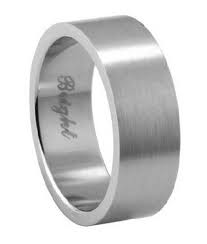 Men S Stainless Steel Wedding Ring With Flat Face And Brushed Finish 7 2mm Jss0144 Steel Wedding Ring Stainless Steel Wedding Ring Rings For Men