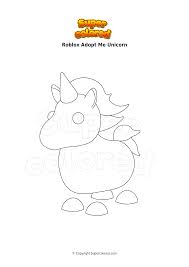 Maybe you would like to learn more about one of these? Coloring Pages Roblox Adopt Me Supercolored