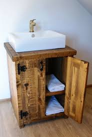 Oak Washstand In 2020 Rustic Sink Basin Vanity Unit Under Sink Cupboard