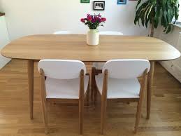 Edelweiss Extending Dining Table Ash And Off White Made Com Extendable Dining Table Dining Table White Dining Chairs