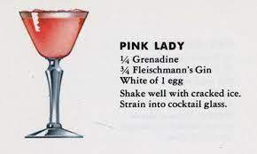 Image Result For Pink Lady Cocktail Pink Lady Cocktail Classic Cocktails Cocktails