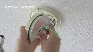 The most obvious way to cope with annoying smoke detectors is to take them down. How To Replace The Battery In The Firex Smoke Alarm Padc240 An Illustrated Tutorial In 19 Steps Replacethatpart Com
