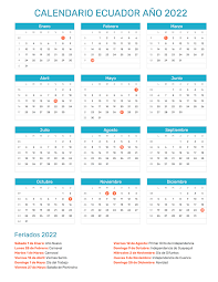 Calendario de feriados de ecuador del año 2021 ✅ este año habrá 11 días feriados nacionales ✅ más el ministerio de turismo dio a conocer el calendario de feriados de ecuador del 2021, para. Index Of Print Calendario Normal 2022