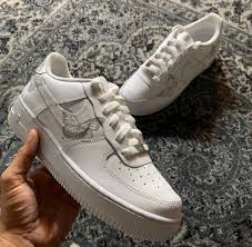 Custom Reflective Butterfly Nike Air Force 1 In 2020 Nike Air Force New Nike Air Force Air Force