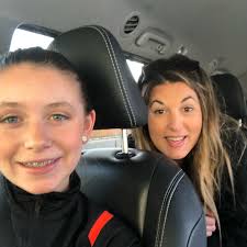 Wish us luck! Off to Ava's first dance competition. She has worked her butt  off to get here not only in dance but in school and earning money for these  competitions. I'm