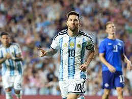 Messi comes off the bench to score in Argentina’s final World Cup warm-up