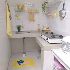 Kecil Tapi Cantik 28 Desain Dapur Minimalis Dengan Konsep Ceria Home Design Decor Desain Kamar Dekor