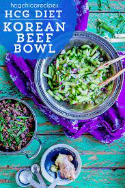 P2 Hcg Diet Dinner Korean Beef Bowl With Cucumber Salad Recipe Diet Dinner Recipes Hcg Diet Protein Veggie Meals