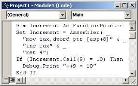 Compilers Demystified Function Pointers In Visual Basic 6 0 Codeguru