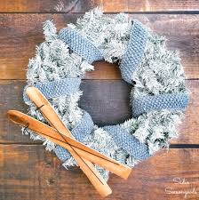 An advent wreath is a part of the oral traditions. Diy Winter Wreath By Upcycling A Christmas Wreath For January Decor