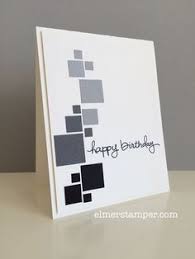And you don't have to be artistically inclined to make this work. Paper Craft Cards Adult Male Birthday