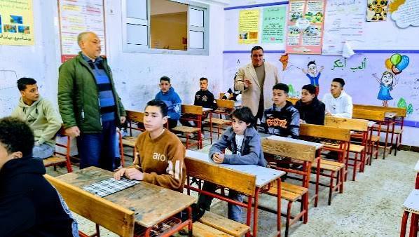 طلاب الشهادة الإعدادية بالدقهلية يؤدون امتحان المواد خارج المجموع وسط متابعة ميدانية