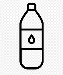 Botella De Agua Para Colorear