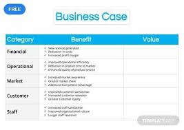 When Making A Case Study For Your Business Use This Business Case Template Instantly Downloadable Business Case Template Business Case Business Plan Template