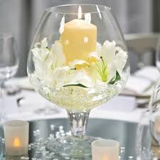 Vase Cognac Centre De Table Mariage Centre De Table Bougeoirs De Centre De Table