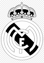 Logo , real madrid transparent background png clipart. Real Madrid C F Logo Svg Vector Png Transparent Vector Real Madrid Black Logo Clipart 559342 Pikpng