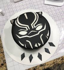 They're the perfect addition to a comic book themed birthday. A Friend Commissioned A Black Panther Cake First Time Using Fondant Baking