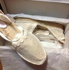 En alpargatas luz martín especial novias, hacemos tu deseo realidad. Alpargatas Luz Martin Zapatillas De Novia Zapatillas Esparto Alpargatas