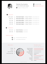 25 Best Free Professional CV (Resume) Templates 2014