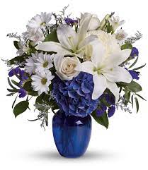 Tom's towers flowers offers fresh flower delivery west islip. Beautiful In Blue In West Islip Ny Tom S Towers Flowers
