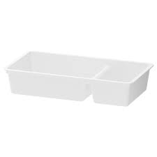 Keep your everyday items at hand or stow your favorite drawers and filing cabinets bring expertise home. Billingen Drawer Insert White 33x17 Cm Ikea