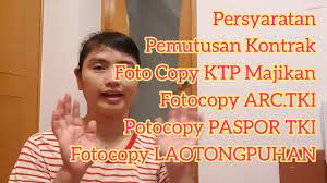 Setelah diputus kontrak, agency masih mengusahakan agar si a bisa bekerja di taiwan. Prosedur Proses Pemutusan Kontrak Kerja Di Taiwan Youtube